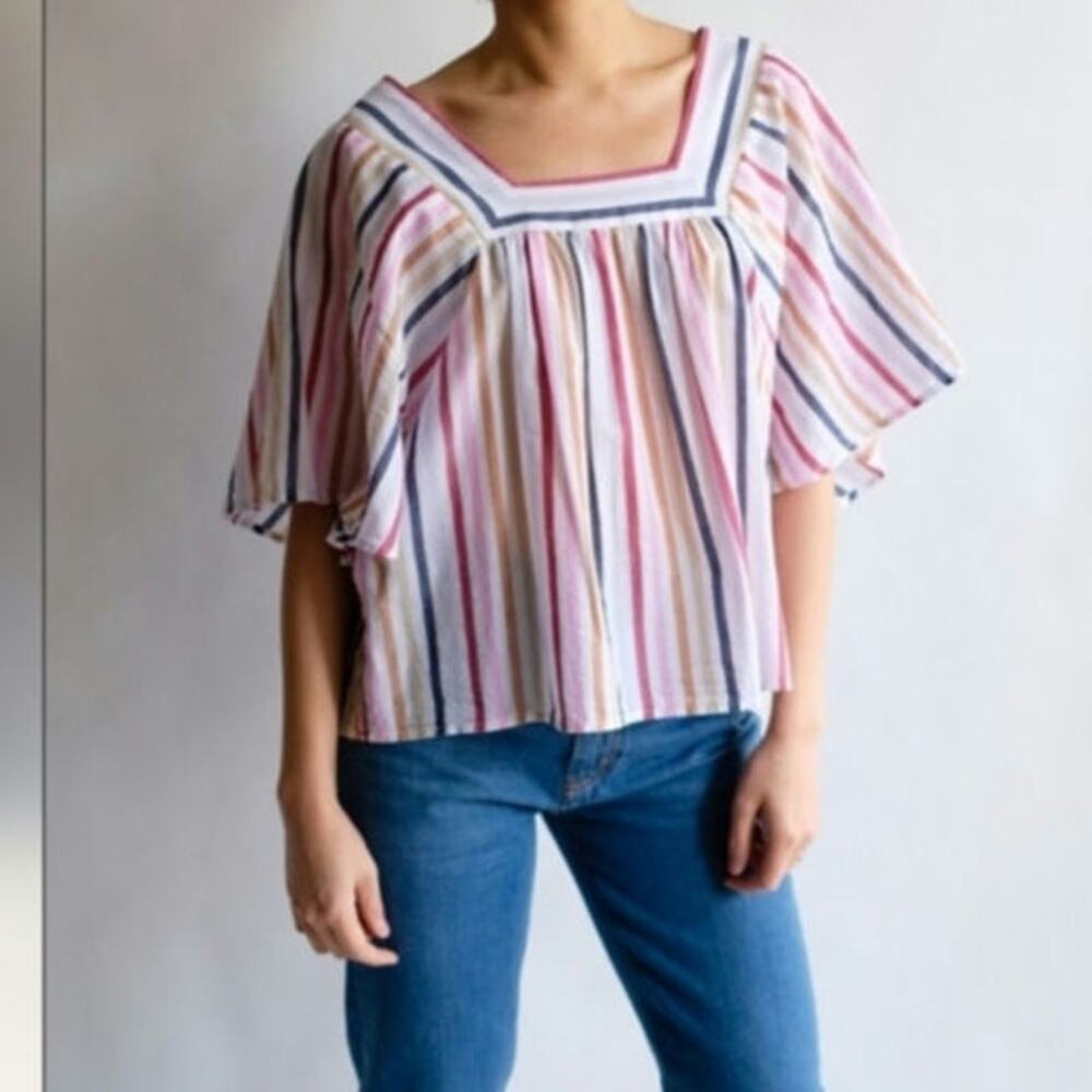 Xirena Maerin Striped Blouse Size: XS